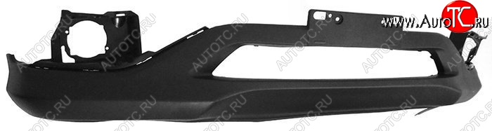 4 099 р. Накладка переднего бампера SAT (с площадкой под номер) Honda CR-V RM1,RM3,RM4 дорестайлинг (2012-2015) (Неокрашенная)  с доставкой в г. Майкоп