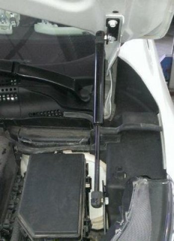 4 199 р. Упоры капота Pomogator Honda CR-V RM1,RM3,RM4 дорестайлинг (2012-2015)  с доставкой в г. Майкоп. Увеличить фотографию 2