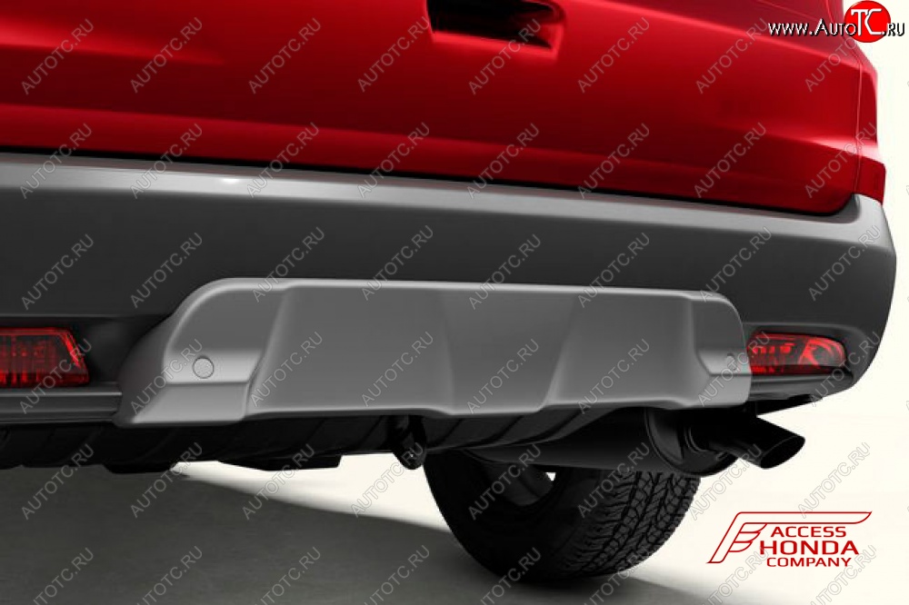 7 549 р. Диффузор заднего бампера Original Honda CR-V RM1,RM3,RM4 дорестайлинг (2012-2015) (Неокрашенная)  с доставкой в г. Майкоп