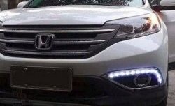 15 499 р. Дневные ходовые огни СТ Honda CR-V RM1,RM3,RM4 дорестайлинг (2012-2015)  с доставкой в г. Майкоп. Увеличить фотографию 2