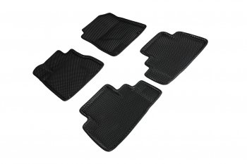 Коврики в салон EVA 3D РОМБ (полимер) Honda CR-V  RM1,RM3,RM4 (2012-2015) дорестайлинг
