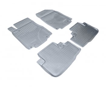 Коврики салона Norplast Unidec Honda CR-V  RM1,RM3,RM4 (2012-2018) дорестайлинг, рестайлинг (Цвет: серый)