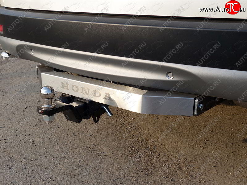 18 349 р. Фаркоп (тягово-сцепное устройство) TCC (надпись Honda) Honda CR-V RW,RT дорестайлинг (2016-2020) (Оцинкованный, шар E)  с доставкой в г. Майкоп
