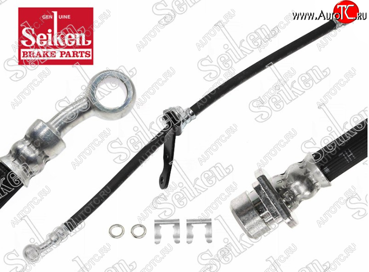 1 569 р. Левый передний тормозной шланг SEIKEN Honda Odyssey 2 (1999-2003)  с доставкой в г. Майкоп