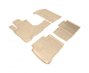 Коврики салона Norplast Unidec (АКП) Honda CR-V  RD4,RD5,RD6,RD7,RD9  (2001-2004) дорестайлинг (Цвет: бежевый)