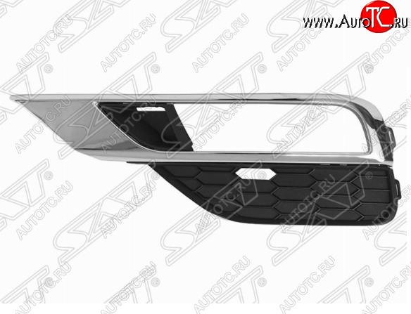 1 599 р. Левая оправа противотуманной фары SAT Honda CR-V RM1,RM3,RM4 рестайлинг (2014-2018)  с доставкой в г. Майкоп