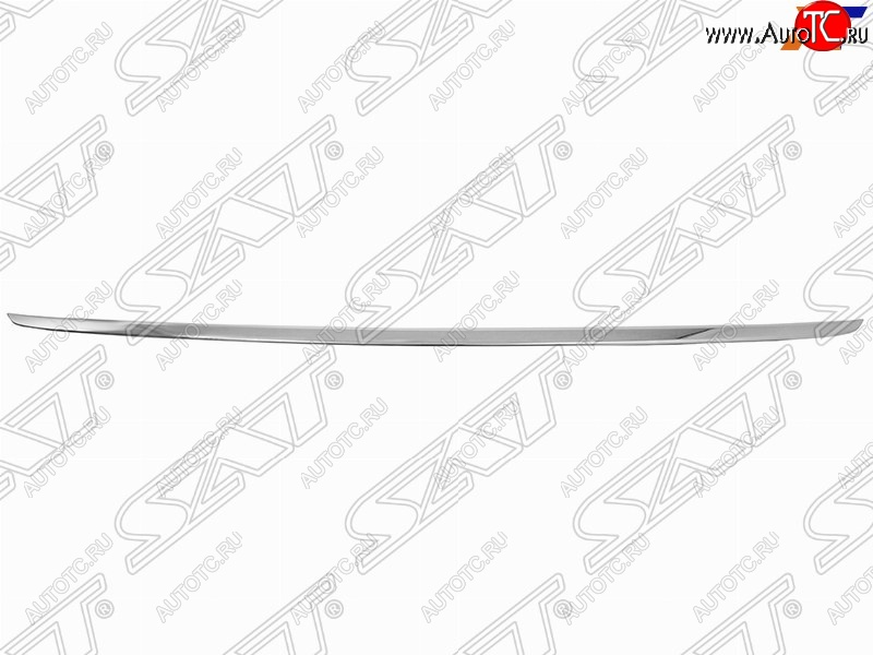 6 649 р. Молдинг решетки радиатора SAT (Хром) Honda CR-V RM1,RM3,RM4 дорестайлинг (2012-2015) (верхний)  с доставкой в г. Майкоп