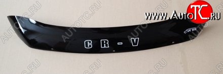 999 р. Дефлектор капота Russtal (короткий) Honda CR-V RE1,RE2,RE3,RE4,RE5,RE7 рестайлинг (2009-2012)  с доставкой в г. Майкоп