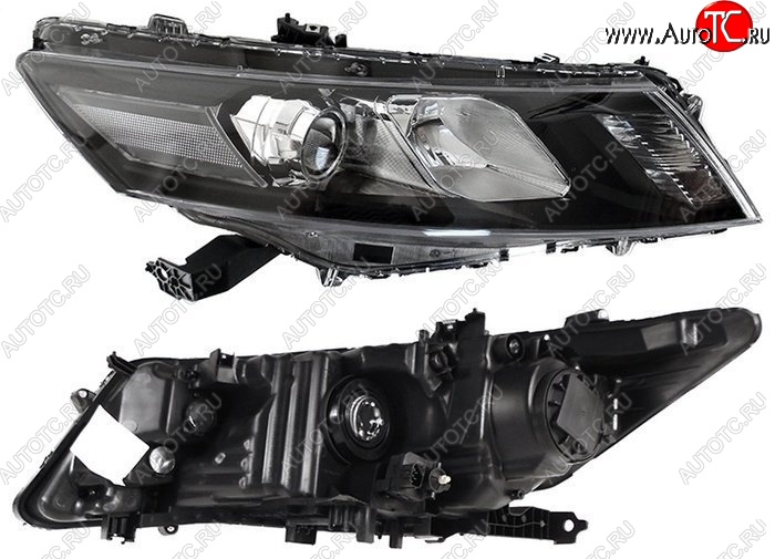 8 299 р. Правая фара SAT (с электрокорректором) Honda Crosstour 1 TF дорестайлинг (2009-2013)  с доставкой в г. Майкоп