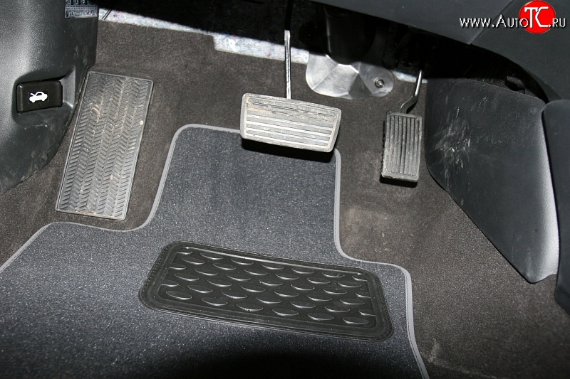 2 384 р. Комплект ковриков в салон (АКПП) Element 5 шт. (текстиль) Honda Crosstour 1 TF рестайлинг (2013-2016)  с доставкой в г. Майкоп