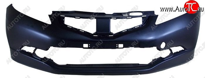6 949 р. Передний бампер SAT Honda Fit GE дорестайлинг (2007-2010) (Неокрашенный)  с доставкой в г. Майкоп