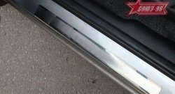 1 529 р. Накладки на внутренние пороги Souz-96 Honda Fit 1 GD дорестайлинг (2001-2004)  с доставкой в г. Майкоп. Увеличить фотографию 2