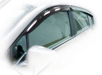 Дефлектора окон CA-Plastiс Honda Insight  ZE2 (2009-2011) хэтчбэк 5 дв. дорестайлинг (Classic полупрозрачный)