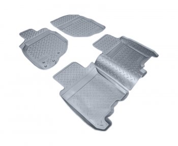 Коврики салона Norplast Unidec Honda Jazz (2001-2008) (Цвет: серый)