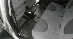 2 599 р. Коврик в багажник Element (полиуретан) Honda Jazz (2001-2008)  с доставкой в г. Майкоп. Увеличить фотографию 3