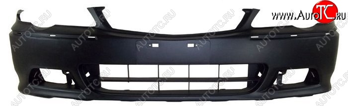 1 999 р. Передний бампер SAT (под туманки) Honda Odyssey 2 (1999-2003) (Неокрашенный)  с доставкой в г. Майкоп