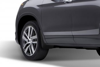 2 379 р. Брызговики Frosch (optimum) Honda Pilot YF6 рестайлинг (2018-2021) (Передние)  с доставкой в г. Майкоп. Увеличить фотографию 2