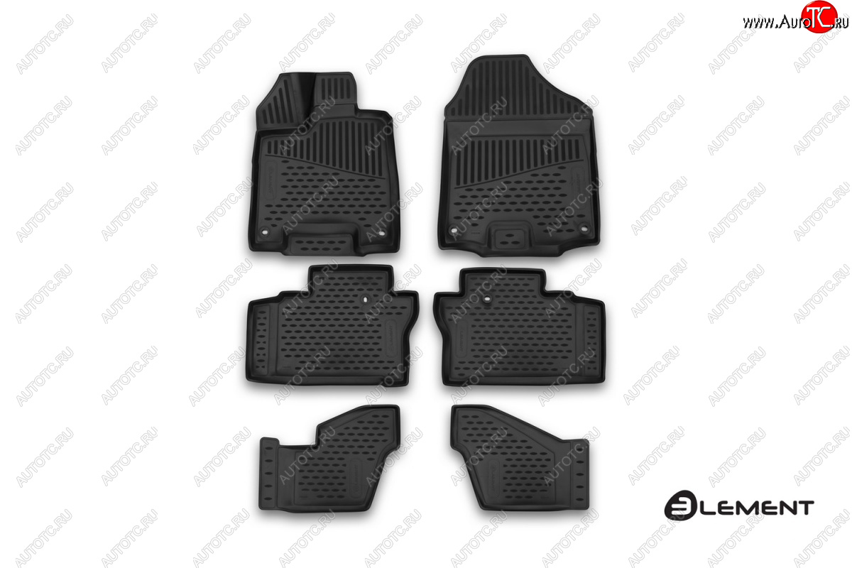 3 089 р. Коврики в салон Element 3D (полиуретан, 6 шт.) Honda Pilot YF6 рестайлинг (2018-2021) (Черные) с доставкой в г. Майкоп Увеличить фотографию 1 3 089 р. Коврики в салон Element 3D (полиуретан, 6 шт.) Honda Pilot YF6 рестайлинг (2018-2021) (Черные) с доставкой в г. Майкоп