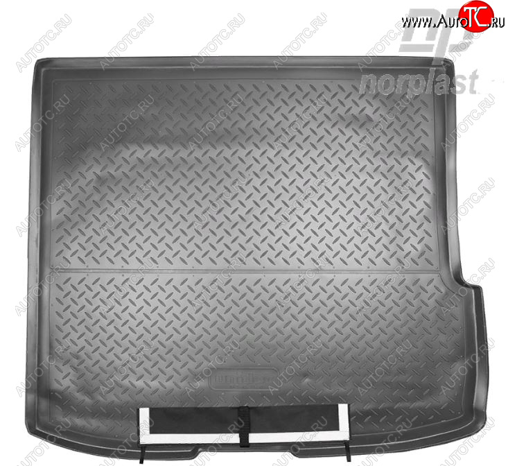 3 599 р. Коврик багажника Norplast Unidec  Honda Pilot  YF4 (2008-2015) дорестайлинг, рестайлинг (Черный с погрузочным ковриком (фартуком))  с доставкой в г. Майкоп