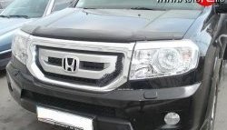 Дефлектор капота NovLine Honda Pilot YF4 рестайлинг (2011-2015)