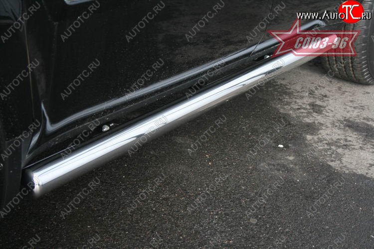 16 064 р. Защита порогов Souz-96 (d76) Honda Pilot YF4 дорестайлинг (2008-2011)  с доставкой в г. Майкоп