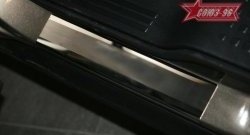 2 519 р. Накладки на внутренние пороги Souz-96 Honda Pilot YF4 рестайлинг (2011-2015)  с доставкой в г. Майкоп. Увеличить фотографию 2