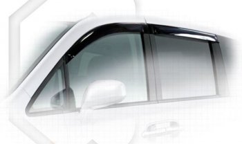 Дефлектора окон CA-Plastiс Honda StepWagon  RG (2007-2009) минивэн рестайлинг (Classic полупрозрачный, Без хром.молдинга)