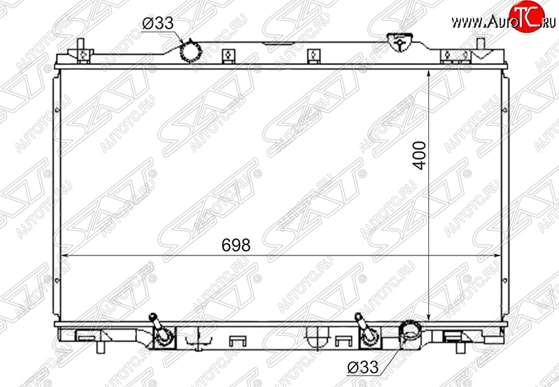 6 249 р. Радиатор двигателя SAT (пластинчатый, 2.0, МКПП/АКПП) Honda Stream 1 RN1,RN3 дорестайлинг (2000-2004) с доставкой в г. Майкоп Увеличить фотографию 1 6 249 р. Радиатор двигателя SAT (пластинчатый, 2.0, МКПП/АКПП) Honda Stream 1 RN1,RN3 дорестайлинг (2000-2004) с доставкой в г. Майкоп