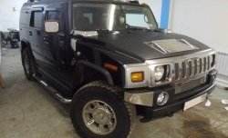 6 549 р. Накладка на капот Standart HUMMER H2 (2002-2009)  с доставкой в г. Майкоп. Увеличить фотографию 4