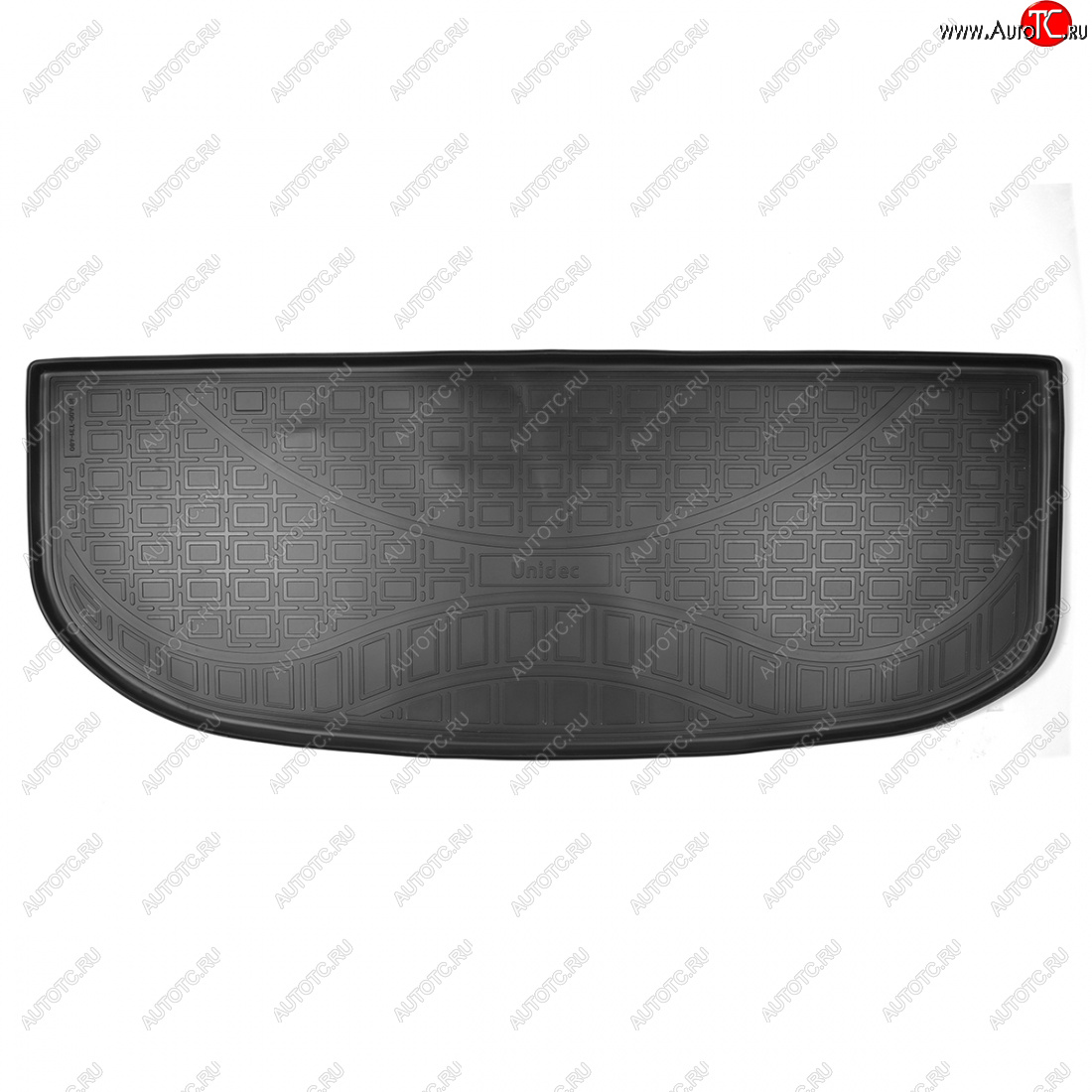 1 299 р. Коврик багажника Norplast (7 мест, разложенный 3 ряд) Hyundai Palisade LX2 (2018-2022) (Цвет: черный)  с доставкой в г. Майкоп
