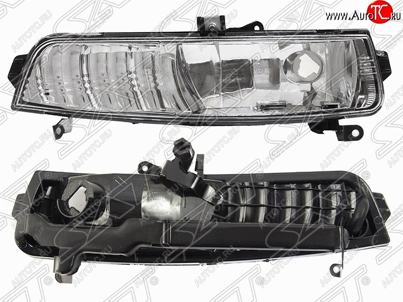 1 029 р. Правая противотуманная фара SAT Hyundai Accent 3 MC хэтчбек (2005-2011)  с доставкой в г. Майкоп