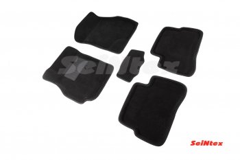 Комплект ворсовых 3D ковриков в салон Seintex Hyundai Accent  седан ТагАЗ (2001-2012)