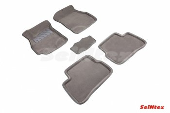 Комплект ворсовых ковриков в салон Seintex (3D) Hyundai Accent  седан ТагАЗ (2001-2012)