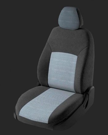 Чехлы для сидений Lord Autofashion Дублин (жаккард, спинка 40/60, 2 П-образных подголовника) Hyundai Accent 2 LC седан дорестайлинг (ТагАЗ) (1999-2012)