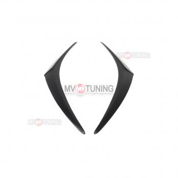 1 499 р. Реснички на фары MV-Tuning Hyundai Creta GS дорестайлинг (2015-2019) (Неокрашенные)  с доставкой в г. Майкоп. Увеличить фотографию 4