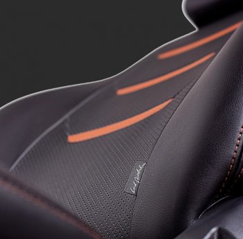 8 699 р. Чехлы для сидений Lord Autofashion Турин 2 (экокожа, спинка 60/40, 2 Г-образных подголовника)  Hyundai Creta  GS (2015-2021) дорестайлинг, рестайлинг (Черный, вставка черная/коричневая, строчка коричневая)  с доставкой в г. Майкоп. Увеличить фотографию 2
