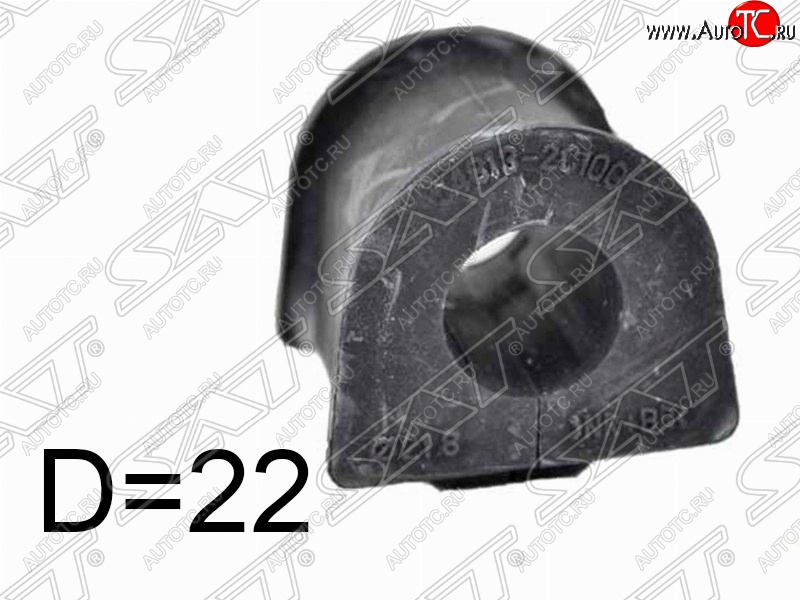 141 р. Втулка переднего стабилизатора SAT (LH=RH, D=22)  Hyundai Elantra ( XD,  XD2) (2000-2010) седан дорестайлинг, рестайлинг седан  с доставкой в г. Майкоп