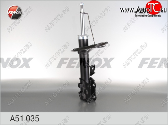 4 849 р. Левый амортизатор передний (газ/масло) FENOX KIA Ceed 1 ED дорестайлинг, хэтчбэк 5 дв. (2006-2010)  с доставкой в г. Майкоп