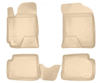 Коврики салона Norplast Unidec Hyundai Getz  TB (2002-2010) хэтчбэк 5 дв. дорестайлинг, хэтчбэк 5 дв. рестайлинг (Цвет: бежевый)
