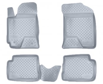 Коврики салона Norplast Unidec Hyundai Getz  TB (2002-2010) хэтчбэк 5 дв. дорестайлинг, хэтчбэк 5 дв. рестайлинг (Цвет: серый)