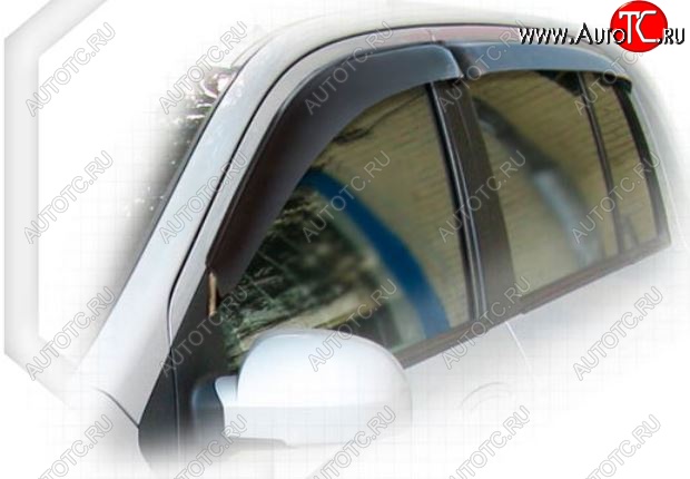 1 999 р. Дефлектора окон CA-Plastiс Hyundai Getz TB хэтчбэк 5 дв. рестайлинг (2005-2010) (Classic полупрозрачный)  с доставкой в г. Майкоп