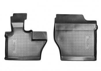 Комплект ковриков в салон Norplast Unidec Hyundai HD-170 - HD-270 (Цвет: черный)