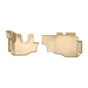 Коврики салона Norplast Unidec Hyundai HD-35 (2011-2025) (Цвет: бежевый)