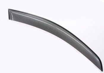 Дефлектора окон CA-Plastic Hyundai HD-72 (2004-2008) (Шелкография карбон-серебро, Без хром.молдинга)