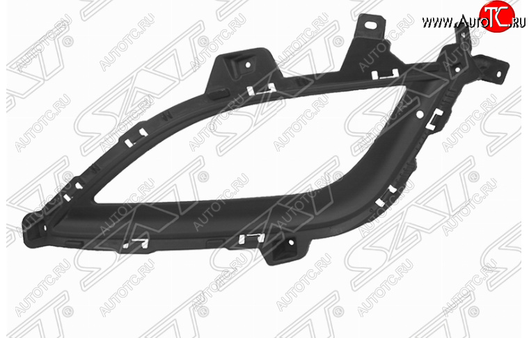1 679 р. Левая оправа противотуманной фары SAT Hyundai I30 2 GD дорестайлинг, хэтчбэк 5 дв. (2011-2015)  с доставкой в г. Майкоп