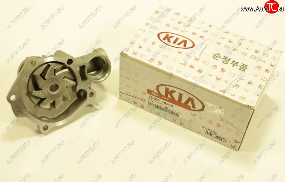 4 999 р. Помпа водяная Mobis (4G63 / 64 / G4JP-G / G4JS / 4G63S) Hyundai I30 FD хэтчбэк 5 дв. рестайлинг (2010-2012)  с доставкой в г. Майкоп