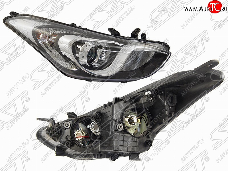 10 799 р. Правая фара передняя SAT Hyundai I30 2 GD дорестайлинг, хэтчбэк 5 дв. (2011-2015)  с доставкой в г. Майкоп