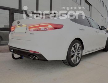 22 699 р. Фаркоп Aragon.(шар V) KIA Optima JF седан рестайлинг (2018-2020)  с доставкой в г. Майкоп. Увеличить фотографию 3
