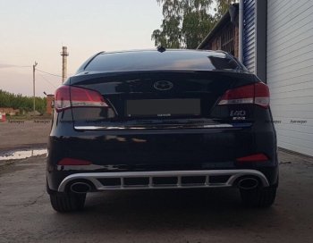3 899 р. Лип спойлер АВТОКРАТ  Hyundai I40  1 VF (2011-2019) дорестайлинг седан, рестайлинг седан (Неокрашенный)  с доставкой в г. Майкоп. Увеличить фотографию 6