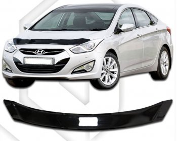 Дефлектор капота CA-Plastic Hyundai I40  1 VF (2011-2019) дорестайлинг седан, дорестайлинг универсал, рестайлинг седан, рестайлинг универсал